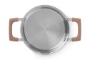 Кастрюля с крышкой VANHOPPER Elegant 3.2 л
