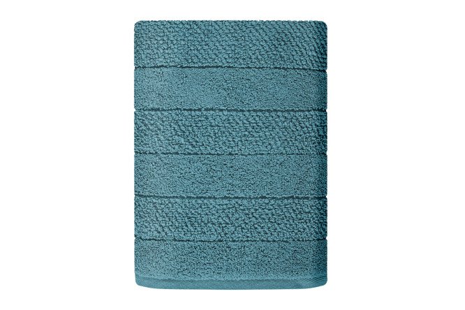Изображение товара Набор полотенец Milano 2 шт. хлопок тёмно-бирюзовый высокого качества