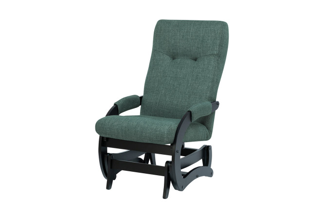 Изображение товара Кресло-маятник Парос из рогожки с размером 57х100,5х87 см