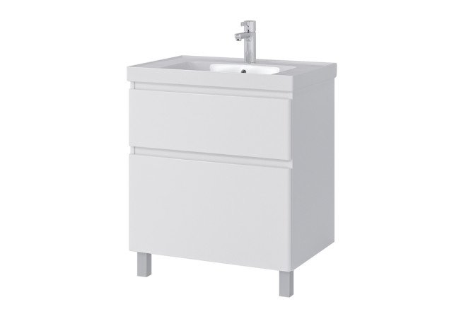 Изображение товара Тумба напольная Sanstar Riana 316.1-1.5.1. 66.5 см, цвет каркаса белый, фасада белый