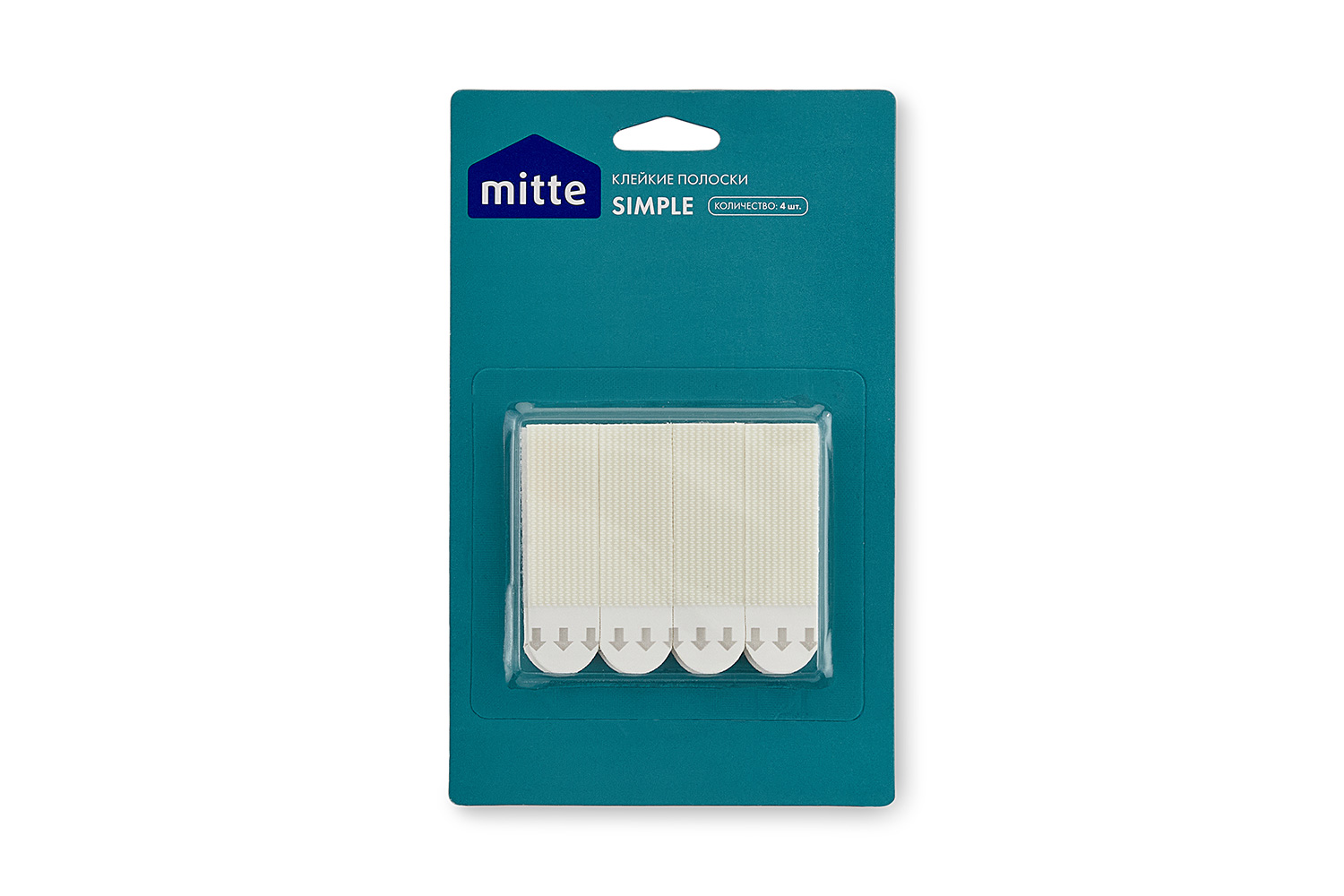 Клейкие полоски MITTE Simple — цена и наличие Клейкие полоски MITTE Simple