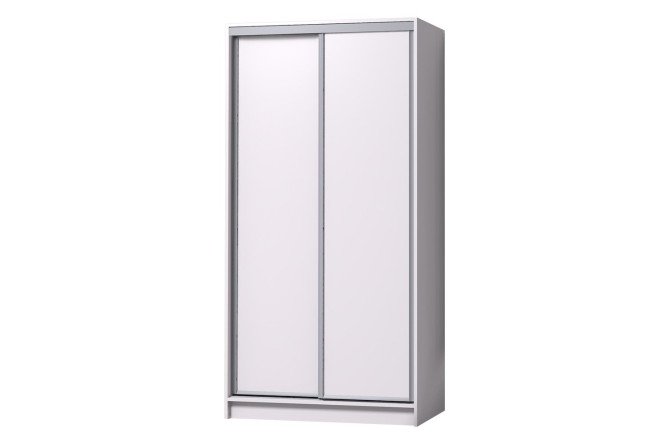 Изображение товара Шкаф-купе Simple 2 двери из ЛДСП размер 100х200,5х58,9 см современный дизайн