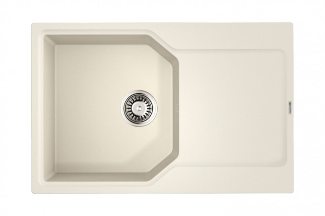 Изображение товара Врезная мойка с крылом OMOIKIRI Yonaka 78-PA 78х51х19 см искусственный гранит