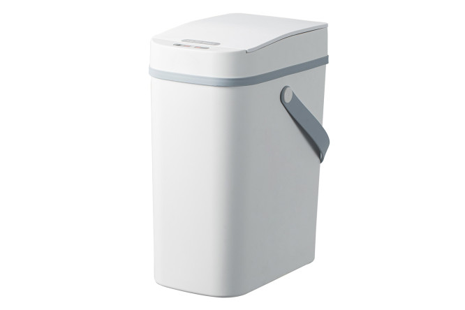 Изображение товара Контейнер для мусора BERKRAFT Smart с ручкой 16.5x34.5x25.2 см, 10 л