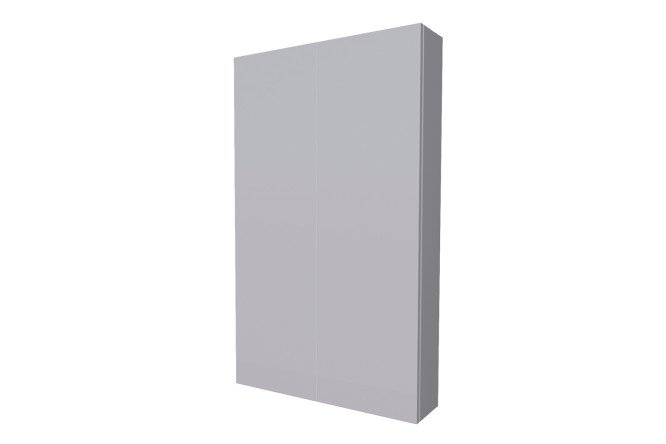 Изображение товара Шкаф 1Marka Gaula 60х100х15 см белый для хранения интерьера современный дизайн