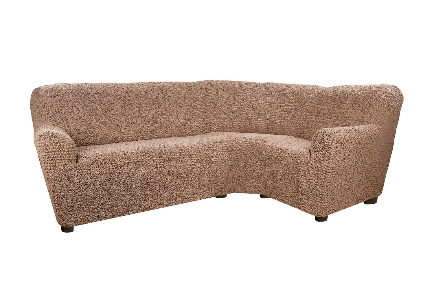 фото Чехол для углового дивана микрофибра hoff
