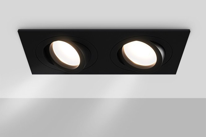 Светильник встраиваемый MAYTONI Downlight Atom 17.5x6x9.2 см, GU10