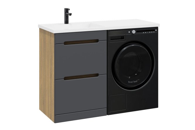 Изображение товара Новая напольная тумба Sanstar Darko 431.1-1.4.1 с графитовым фасадом