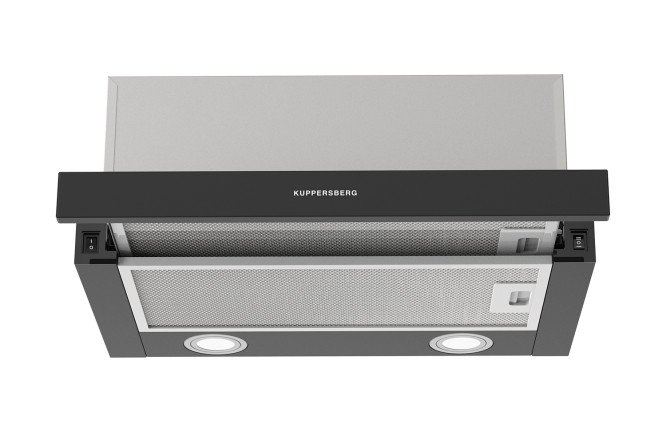 Изображение товара Вытяжка KUPPERSBERG High-Tech Slimhit 50 B черная компактная для кухни