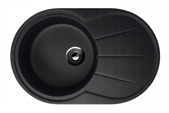 Изображение товара Мойка с крылом ULGRAN U-503 75х48 см искусственный мрамор