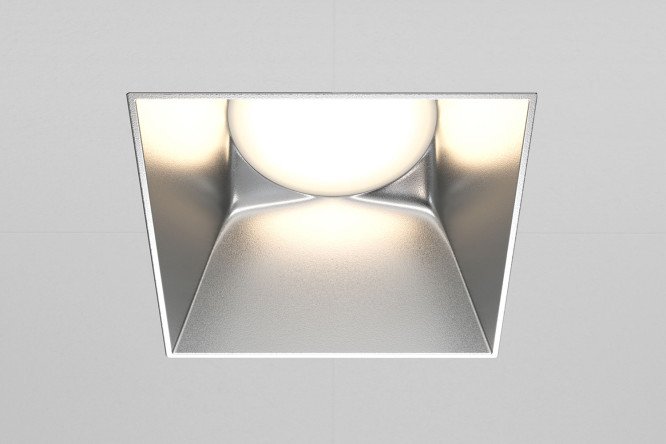 Светильник встраиваемый MAYTONI Downlight Share 7.5x5.5x7.5 см, GU10