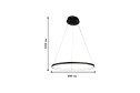 Люстра подвесная FAVOURITE Giro 7 кв.м., LED, 60 см