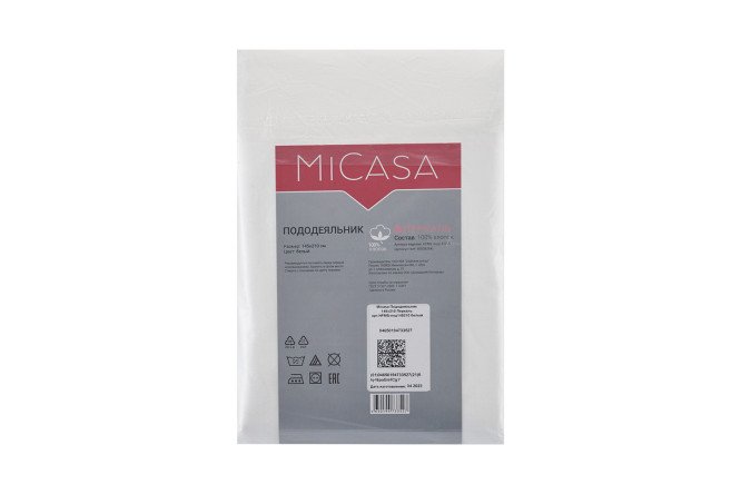 Пододеяльник MICASA HFMS Перкаль 145х210 см, 1,5 спальный