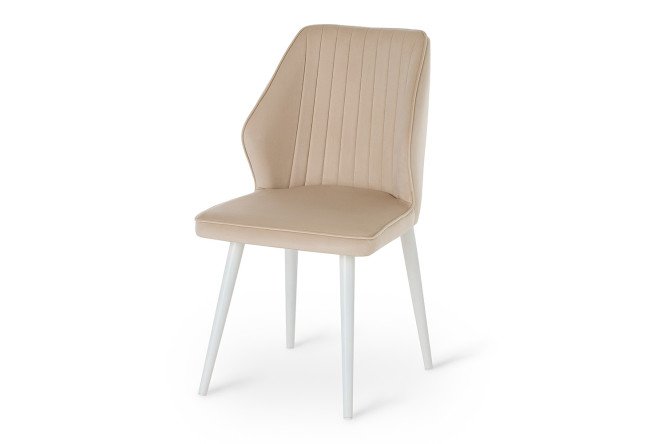 Изображение товара Стул Seattle с велюровой обивкой и металлическими ножками