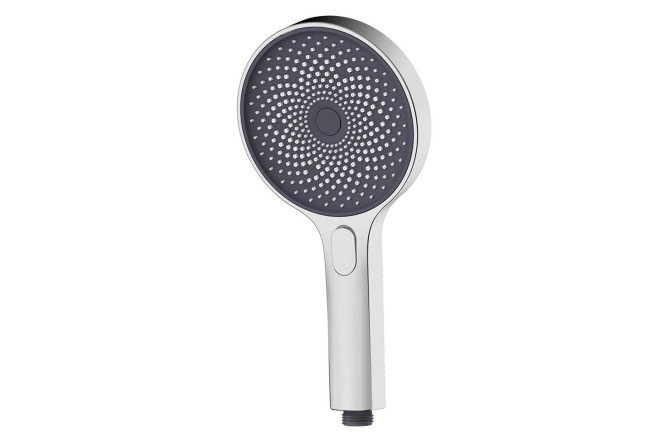 Изображение товара Душевая лейка IDDIS Spahome SPA3F0Ci18 хром и тёмно-серый, 13,1х26,3х3,1 см