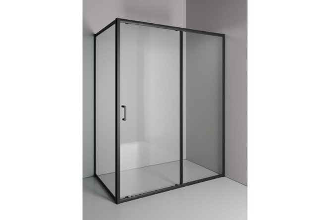 Изображение товара Душевой уголок ORANGE E23-15090TB без поддона, раздвижная дверка 150х190 см