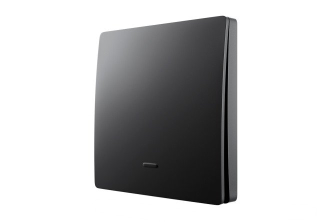 Выключатель кинетический APEYRON Smart 1 клавиша 8.6x8.6x1.7 см