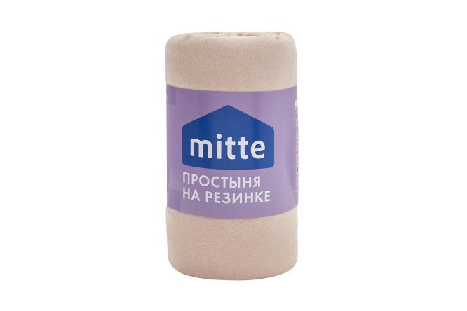 Простыня на резинке MITTE Kamot Трикотаж 180х200 см