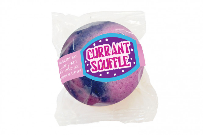 Изображение товара Соль шипучая для ванной Currant souffle 140 г