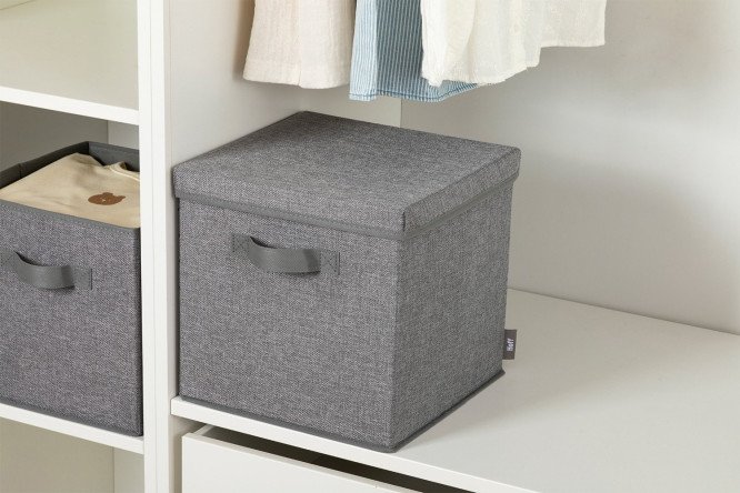 Кофр с крышкой HOFF Тоут для хранения вещей 30x30x30 см