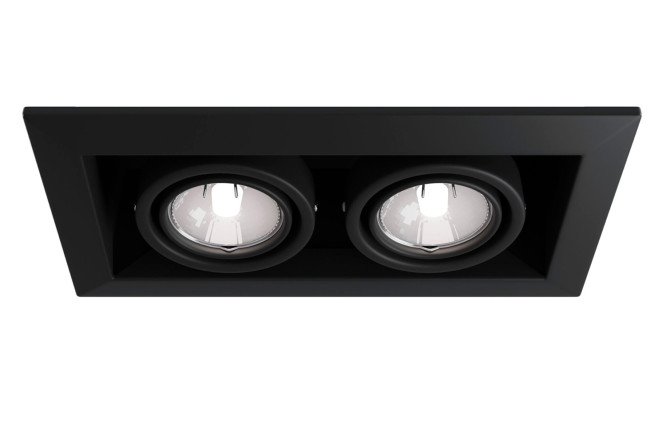 Светильник встраиваемый MAYTONI Downlight Metal Modern 24.5x7.8x12.6 см, GU10