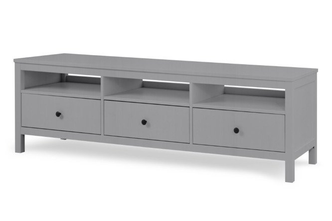 Изображение товара Тумба для ТВ Кымор из массива сосны 182,2х56,7х45,6 см современная мебель