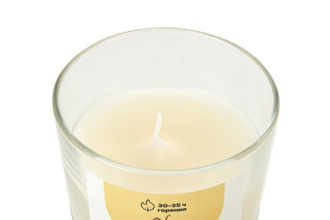 Свеча HOFF Pure vanilla 8 см
