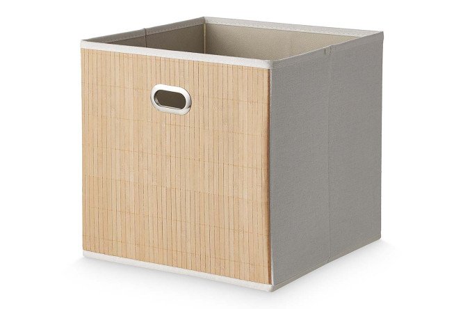 Изображение товара Кофр HOFF Bamboo 28x28x28 см универсальный для хранения из пленочного полотна