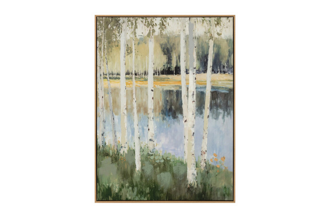 Изображение товара Репродукция в раме Берег 60х80 см