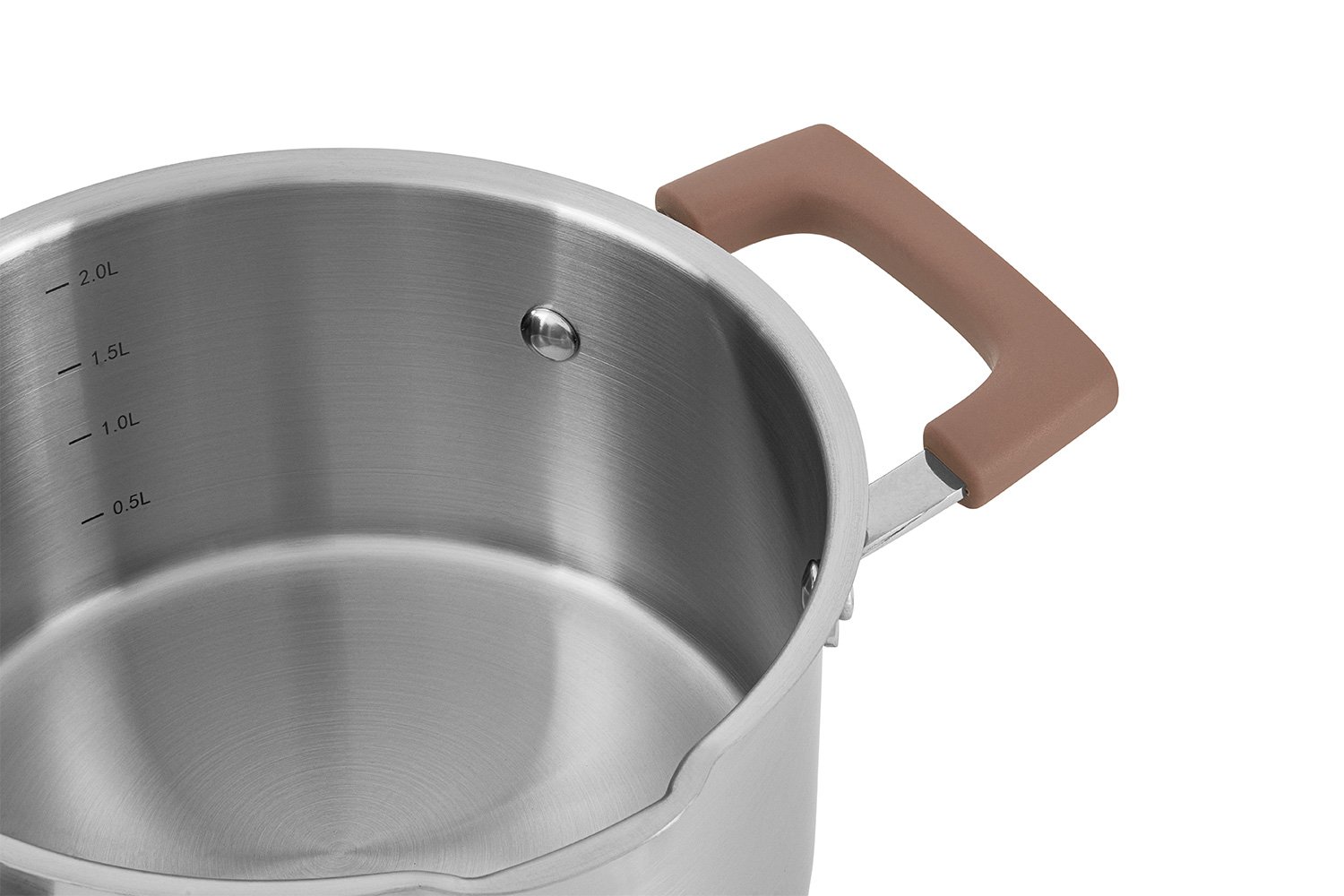 Кастрюля с крышкой VANHOPPER Elegant 2.4 л
