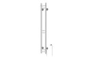 Полотенцесушитель MIXLINE Moon White 556250 13.2х120 см