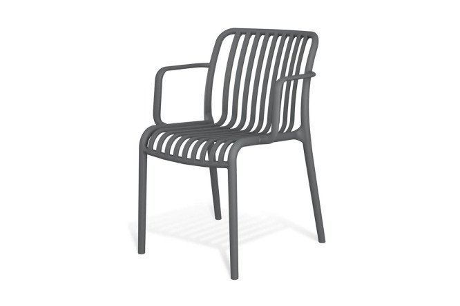 Изображение товара Стул SHT-S173-1 с тёмно-серым каркасом современная мебель из пластмассы