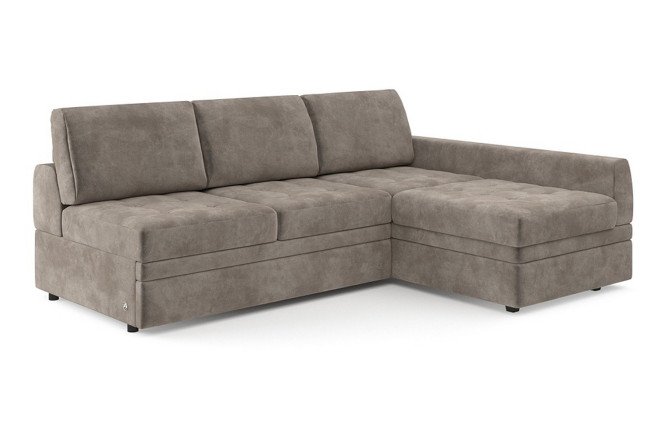 Изображение товара Угловой диван-кровать Бруно с правым углом и механизмом дельфин