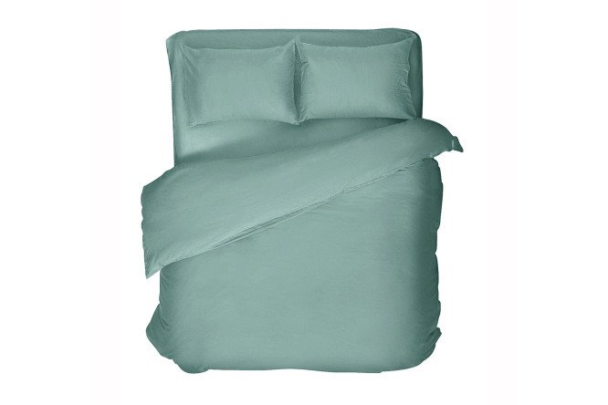 Простыня Melange Emerald Сатин