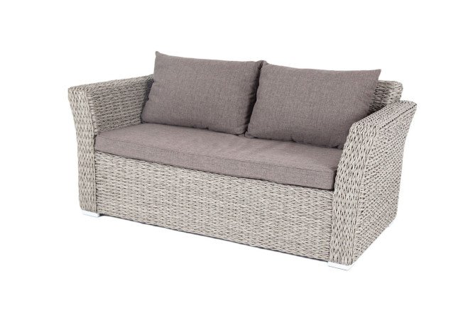 Изображение товара Диван двухместный 4SiS Капучино серый 170х81.5х86.5 см