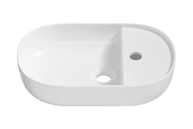 Изображение товара Раковина накладная WC Area 331801000, 43х14х27 см, белая