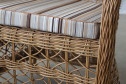 Кресло Флоренция цвет отделки жёлтый, мягких элементов бежевый