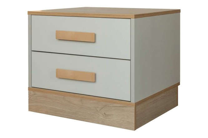 Изображение товара Тумба прикроватная Портус 54,6х46,8х48,1 см, ЛДСП, пепел