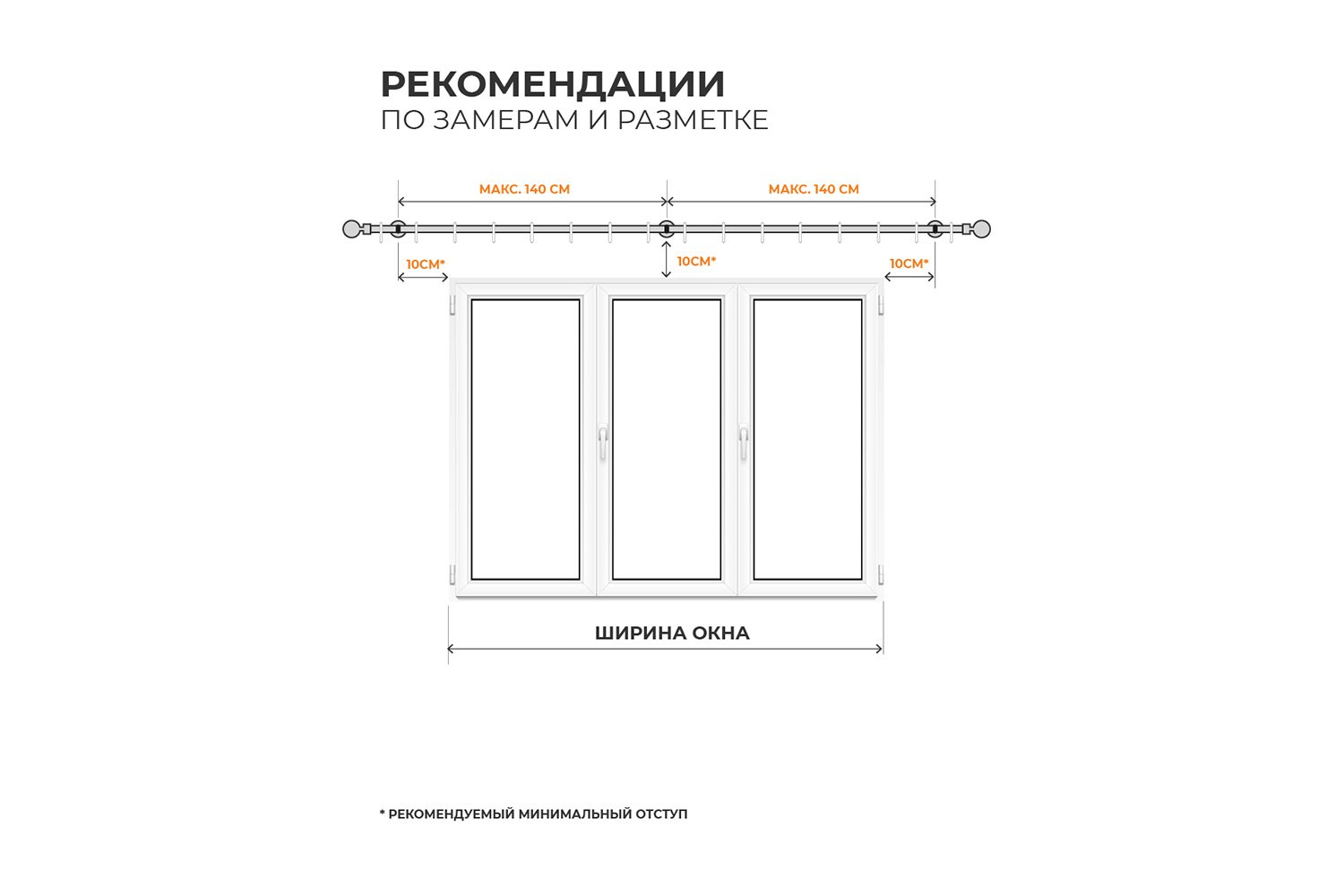 Карниз-телескоп двойной ARTTEX 246 587 раздвижной 160-300 см