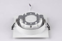 Светильник встраиваемый AMBRELLA LIGHT Techno Spot 1 м², 11.5x2.3x11.5 см, GX53