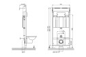 Инсталляция BETTOSERB Sava slim superior SES40006466