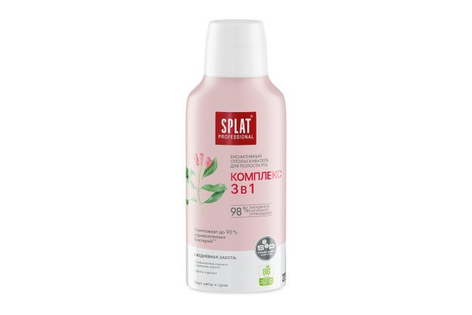 Изображение товара Ополаскиватель SPLAT Professional Комплекс 3 в 1, для полости рта