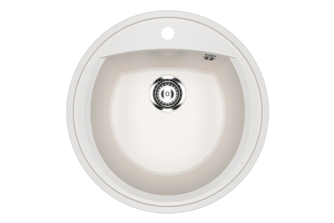 Изображение товара Врезная кухонная мойка ULGRAN U-603-341 52х52 см искусственный камень