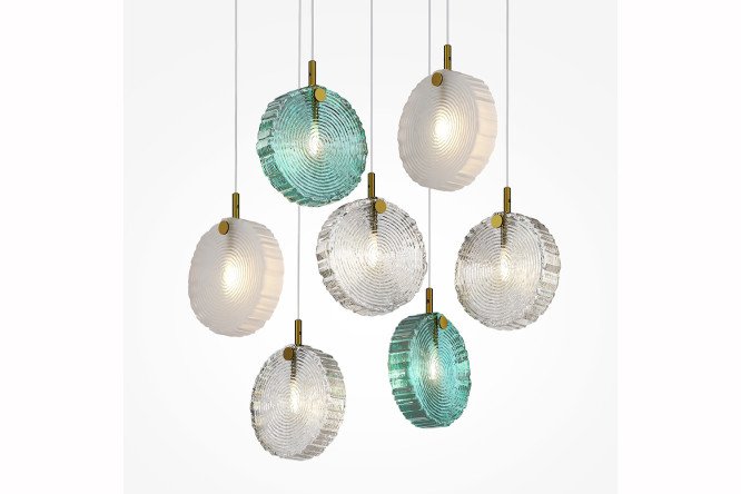 Фото 7 Светильник подвесной MAYTONI Modern Frozen 15 кв.м., 35х29.5х35 см, G4