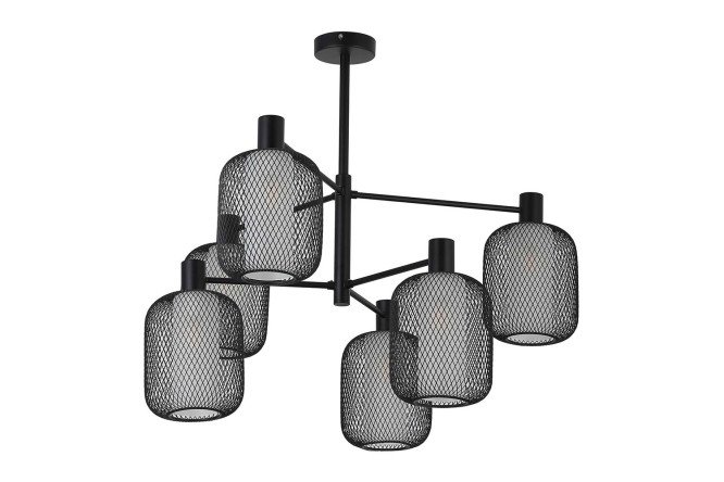 Изображение товара Люстра потолочная FAVOURITE Tokri 78,5x60x78,5 см E14 стильное освещение для дома