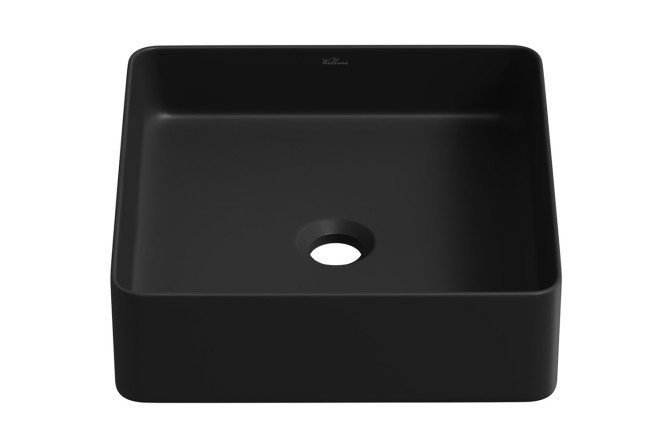 Изображение товара Накладная раковина Freedom 2.0 36х11х36 см черный матовый фарфор