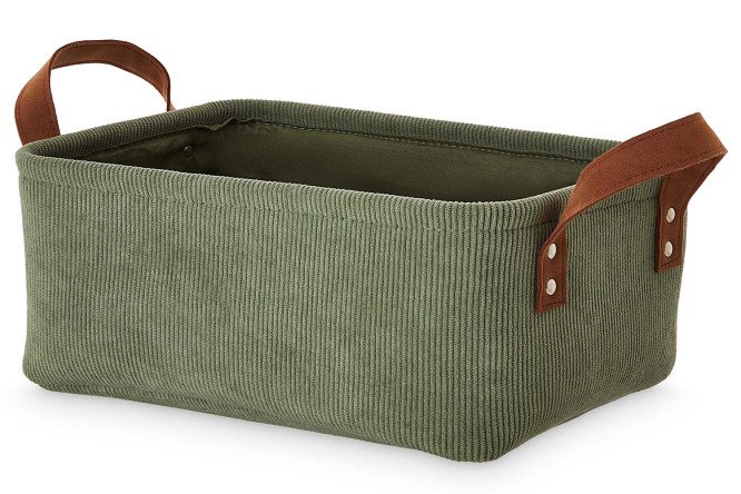 Изображение товара Коробка для хранения 33x13x23 см из вельвета и ЭВА 9,8 л