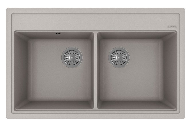 Изображение товара Врезная кухонная мойка Липси 82х51 см кварцевый композит стильная и прочная