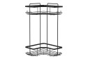 Полка угловая 2-ярусная BERKRAFT Loft 25x47.3x25 см