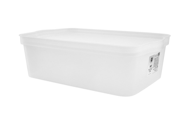 Изображение товара Ящик с крышкой HOFF Urban для хранения вещей 45.2x14x29.8 см, 14 л